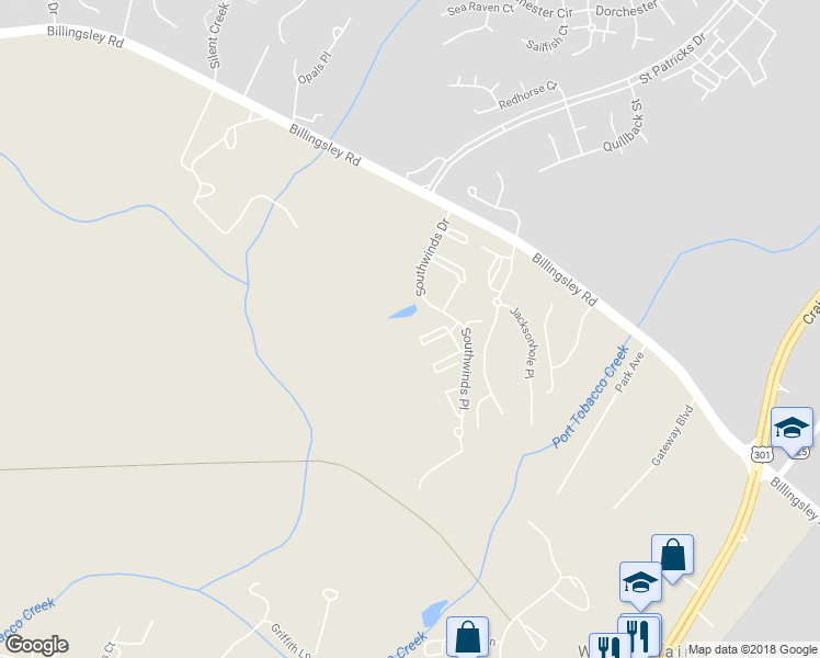 map of restaurants, bars, coffee shops, grocery stores, and more near 10710 Esprit Place in White Plains