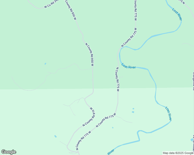 map of restaurants, bars, coffee shops, grocery stores, and more near 3094 North Co Road 810 West in West Baden Springs