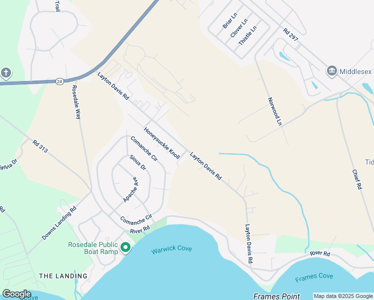 map of restaurants, bars, coffee shops, grocery stores, and more near Road 312A in Millsboro