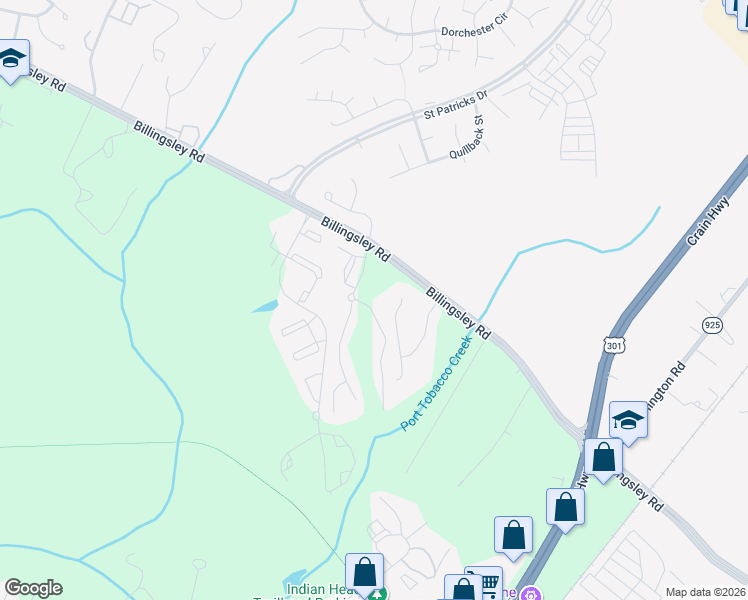 map of restaurants, bars, coffee shops, grocery stores, and more near 10608 Jacksonhole Place in White Plains