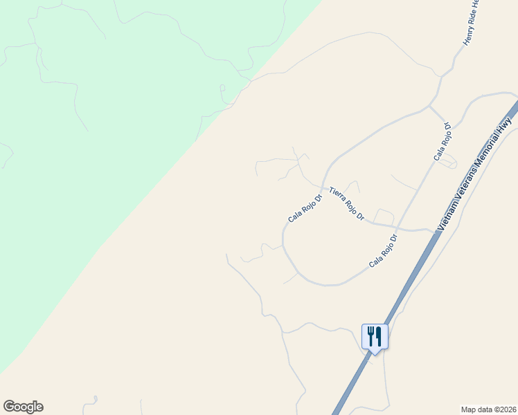 map of restaurants, bars, coffee shops, grocery stores, and more near 16116 Cala Rojo Drive in Colorado Springs