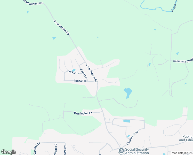 map of restaurants, bars, coffee shops, grocery stores, and more near 700 Scott Station Road in Jefferson City