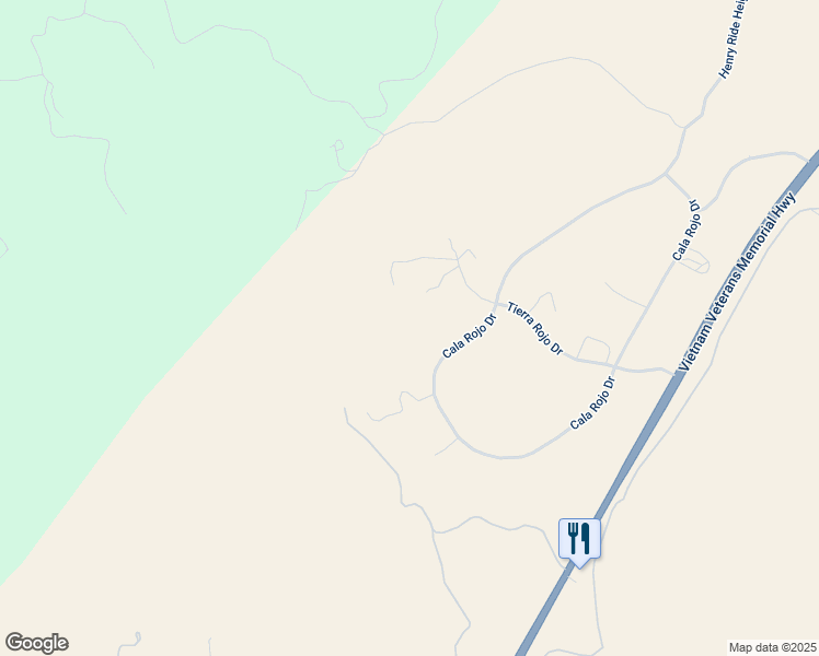 map of restaurants, bars, coffee shops, grocery stores, and more near 16116 Cala Rojo Drive in Colorado Springs