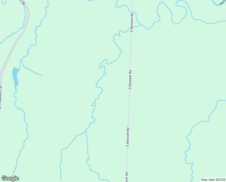 map of restaurants, bars, coffee shops, grocery stores, and more near 28416 South Bennett Road in Freeman