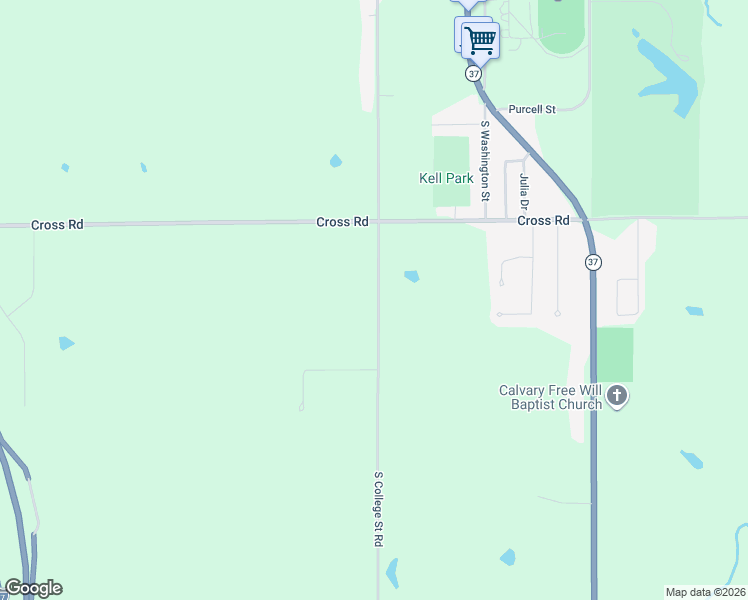 map of restaurants, bars, coffee shops, grocery stores, and more near 3453 College Saint Road in Salem