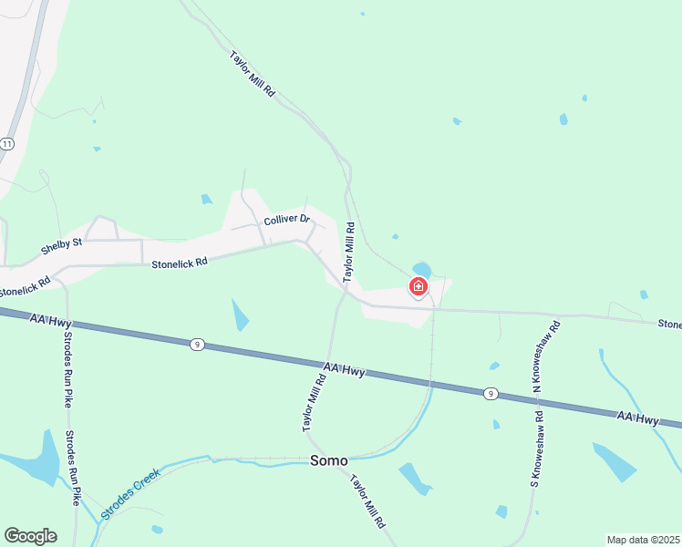map of restaurants, bars, coffee shops, grocery stores, and more near 8109 Stonelick Road in Maysville