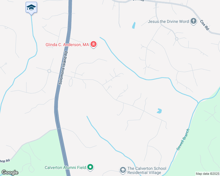 map of restaurants, bars, coffee shops, grocery stores, and more near 300 Armiger Road in Huntingtown