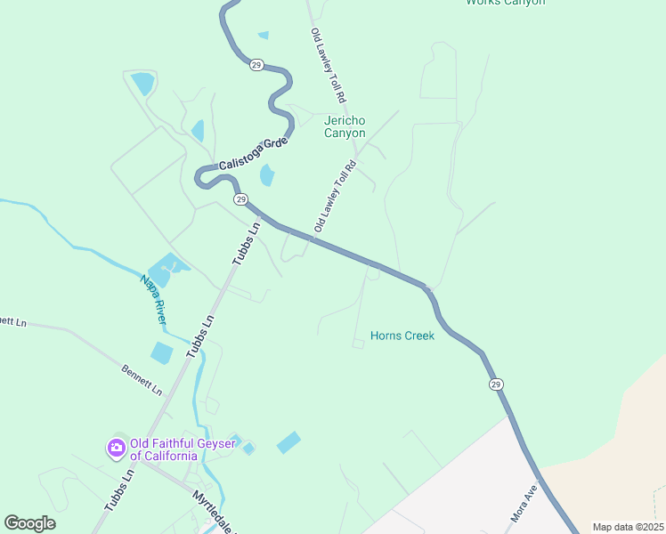 map of restaurants, bars, coffee shops, grocery stores, and more near 3071 Lake County Highway in Calistoga