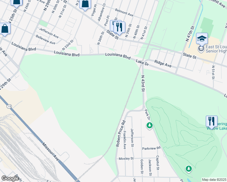 map of restaurants, bars, coffee shops, grocery stores, and more near in Centreville