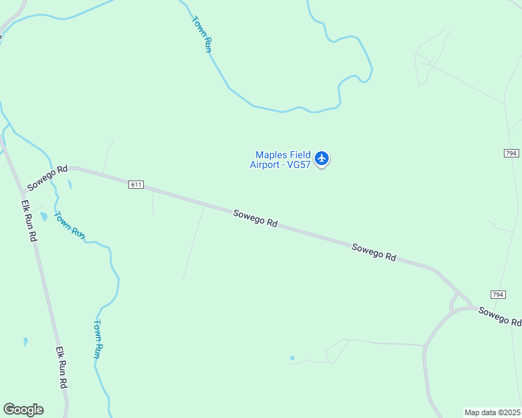 map of restaurants, bars, coffee shops, grocery stores, and more near 2102 Sowego Road in Catlett