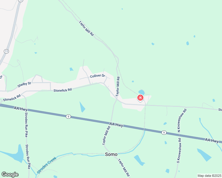 map of restaurants, bars, coffee shops, grocery stores, and more near 8109 Stonelick Road in Maysville