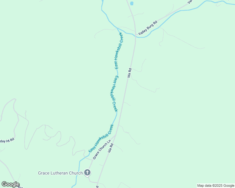 map of restaurants, bars, coffee shops, grocery stores, and more near 3244 Ida Road in Luray