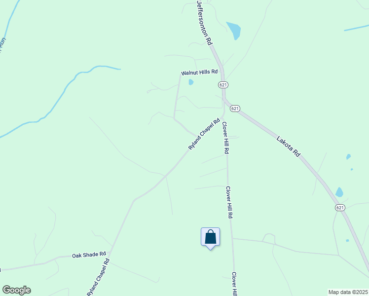 map of restaurants, bars, coffee shops, grocery stores, and more near 19017 Ryland Chapel Road in Jeffersonton