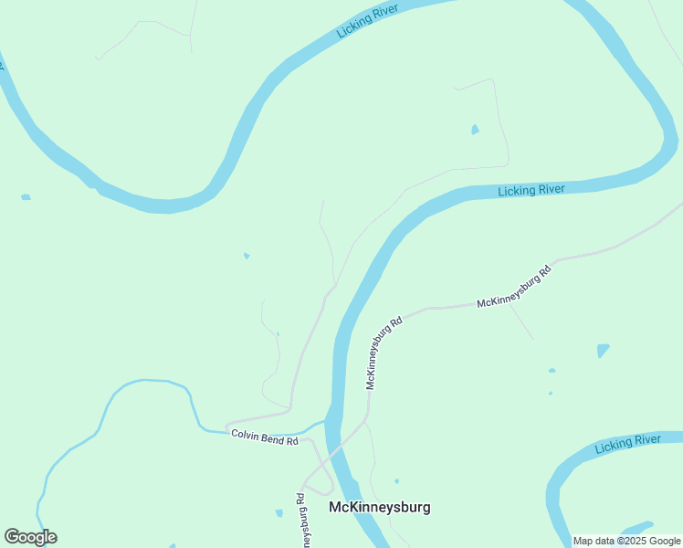 map of restaurants, bars, coffee shops, grocery stores, and more near Colvin Bend Road in Pendleton County