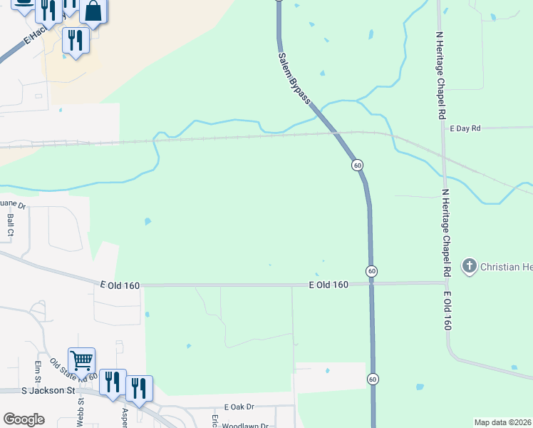 map of restaurants, bars, coffee shops, grocery stores, and more near in Salem