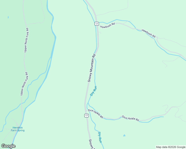 map of restaurants, bars, coffee shops, grocery stores, and more near Snowy Mountain Road in Circleville