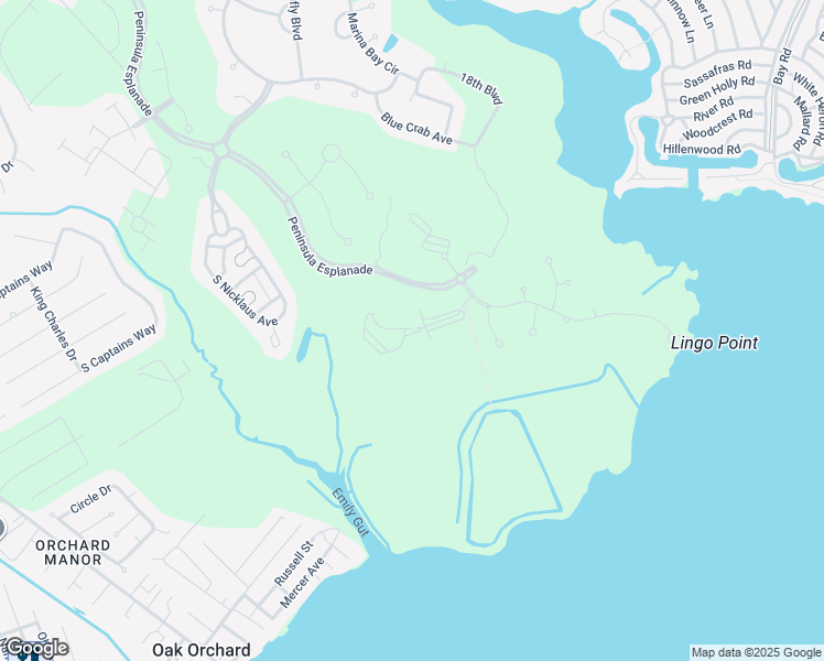 map of restaurants, bars, coffee shops, grocery stores, and more near 33570 Windswept Drive in Millsboro
