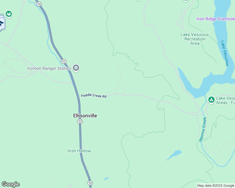 map of restaurants, bars, coffee shops, grocery stores, and more near 297 County Road 29 in Pedro