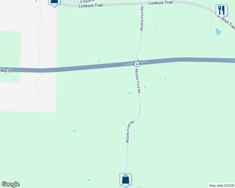 map of restaurants, bars, coffee shops, grocery stores, and more near 318 Murphy Ford Road in Centertown