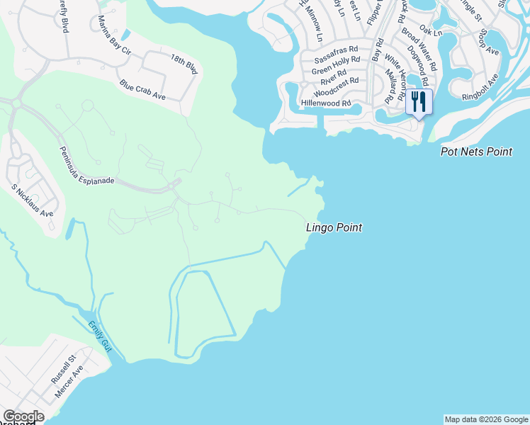 map of restaurants, bars, coffee shops, grocery stores, and more near 27664 Sterling Boulevard in Millsboro