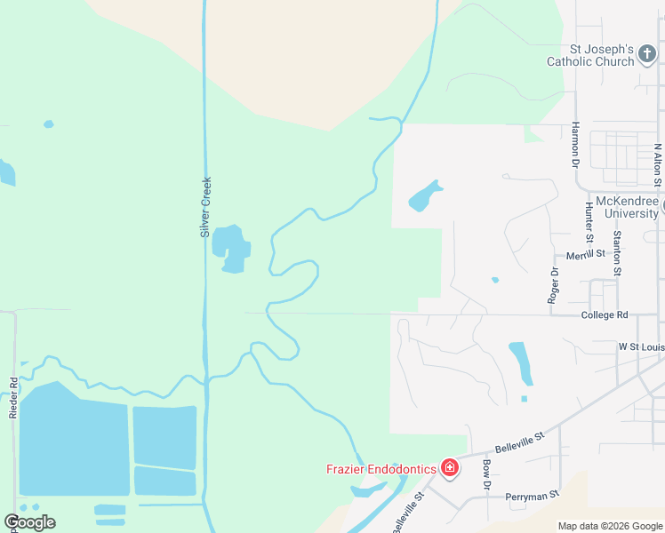 map of restaurants, bars, coffee shops, grocery stores, and more near 1233 College Road in Lebanon
