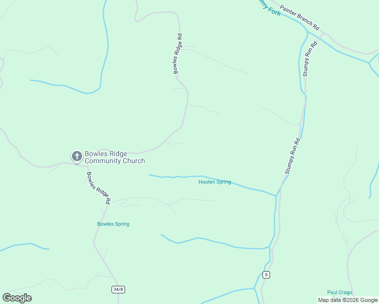 map of restaurants, bars, coffee shops, grocery stores, and more near 2420 Bowles Ridge Road in Leon