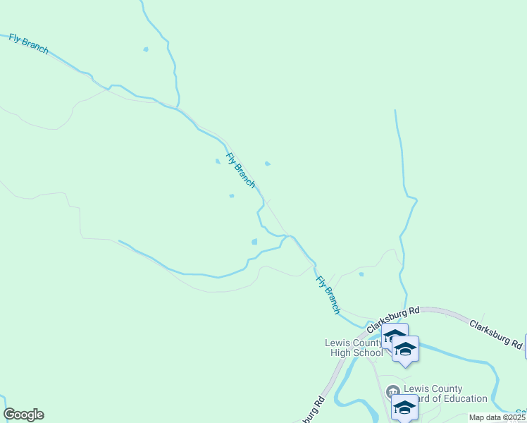 map of restaurants, bars, coffee shops, grocery stores, and more near Fly Br Road in Vanceburg