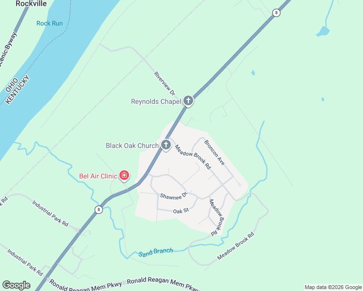 map of restaurants, bars, coffee shops, grocery stores, and more near 3784 Kentucky 8 in Vanceburg