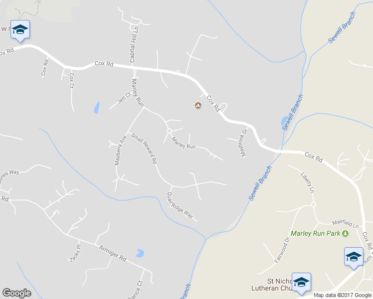 map of restaurants, bars, coffee shops, grocery stores, and more near 575 Marley Run in Huntingtown