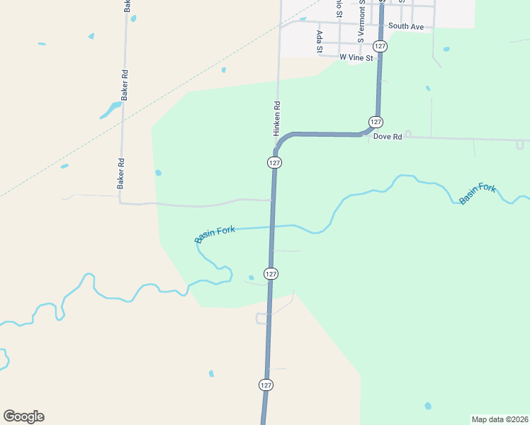 map of restaurants, bars, coffee shops, grocery stores, and more near in Green Ridge