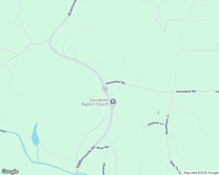 map of restaurants, bars, coffee shops, grocery stores, and more near 10194 Homeland Road in Rixeyville