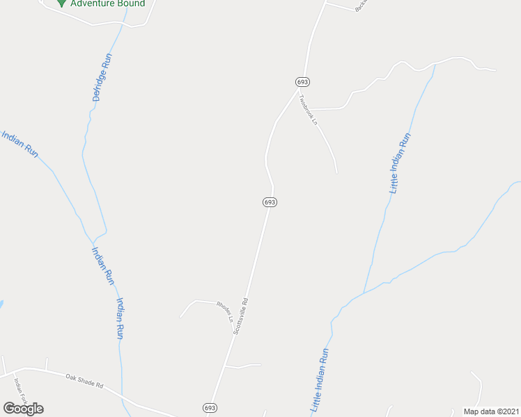 map of restaurants, bars, coffee shops, grocery stores, and more near 6524 Scottsville Road in Jeffersonton