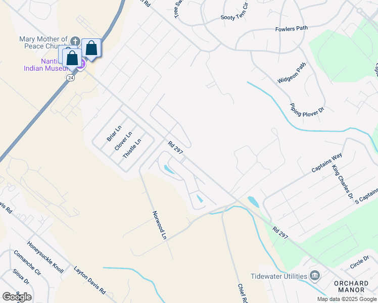 map of restaurants, bars, coffee shops, grocery stores, and more near 27563 Sandpebble Drive North in Millsboro