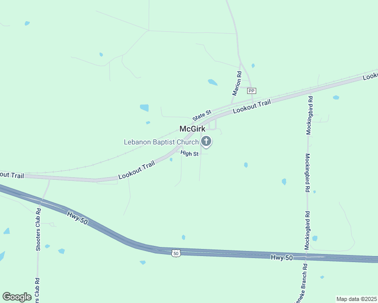 map of restaurants, bars, coffee shops, grocery stores, and more near 55330 High Street in California