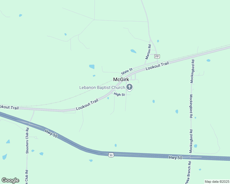 map of restaurants, bars, coffee shops, grocery stores, and more near 55330 High Street in California