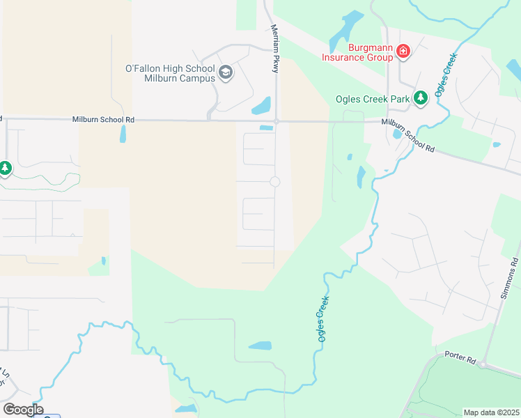 map of restaurants, bars, coffee shops, grocery stores, and more near 608 Laurelwood Court in O'Fallon