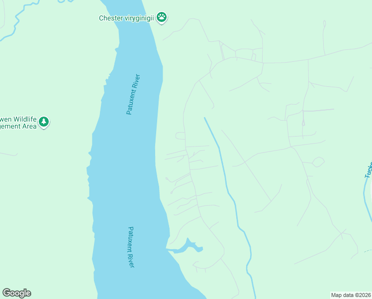 map of restaurants, bars, coffee shops, grocery stores, and more near 3156 Holland Cliffs Road in Huntingtown