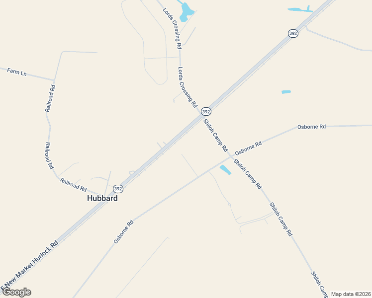 map of restaurants, bars, coffee shops, grocery stores, and more near 6006 Corey Way in Hurlock
