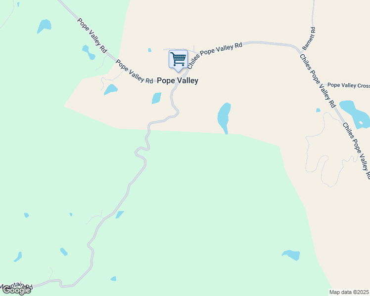 map of restaurants, bars, coffee shops, grocery stores, and more near 1760 Howell Mountain Road in Angwin