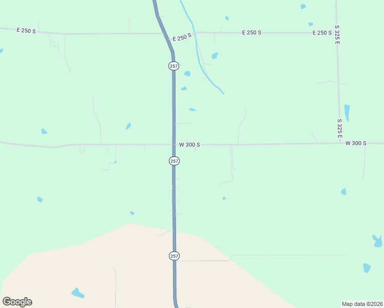 map of restaurants, bars, coffee shops, grocery stores, and more near 2599 East 300 South in Washington