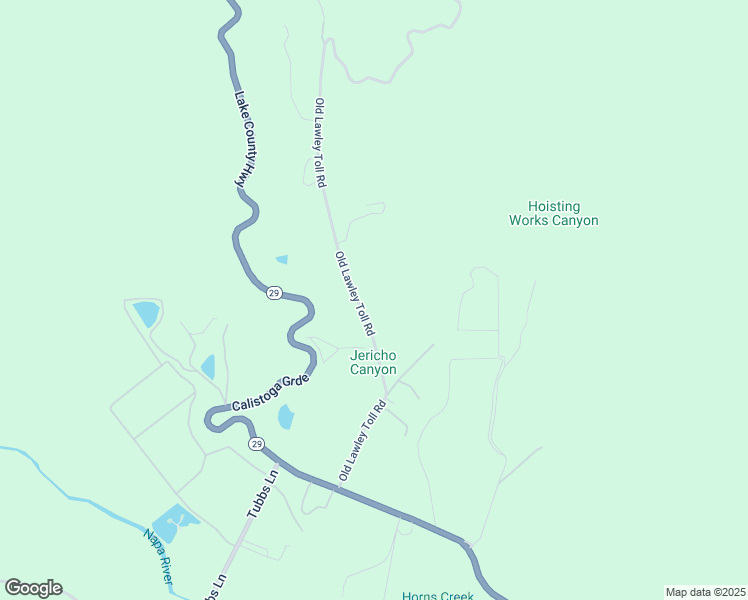 map of restaurants, bars, coffee shops, grocery stores, and more near 3093 Old Lawley Toll Road in Calistoga