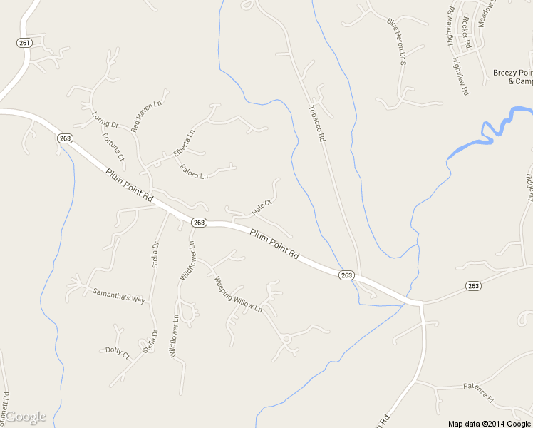 map of restaurants, bars, coffee shops, grocery stores, and more near 3161 Hale Court in Huntingtown