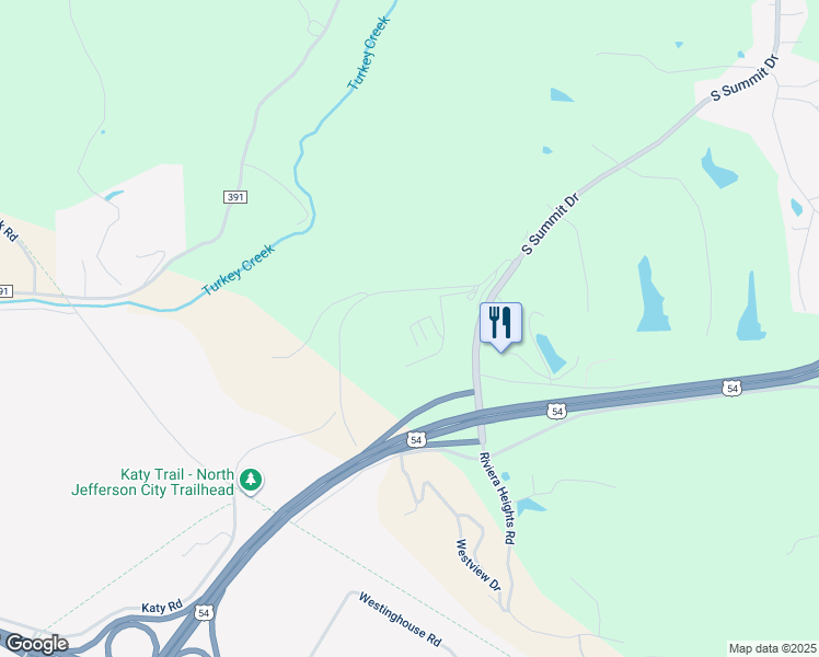 map of restaurants, bars, coffee shops, grocery stores, and more near 1507 Fox Run in Holts Summit