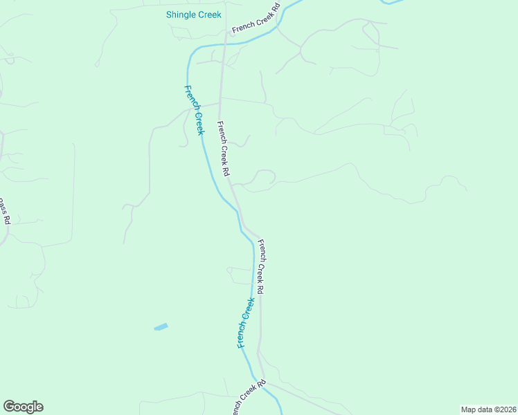 map of restaurants, bars, coffee shops, grocery stores, and more near 5979 French Creek Road in Shingle Springs