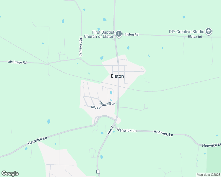 map of restaurants, bars, coffee shops, grocery stores, and more near 6805 Elston High Street in Jefferson City