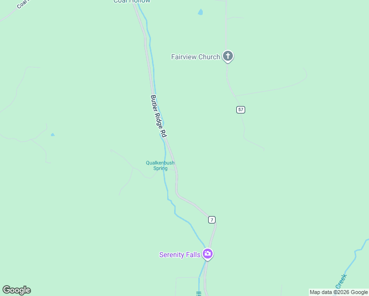 map of restaurants, bars, coffee shops, grocery stores, and more near 7862 Butler Ridge Road in Shoals
