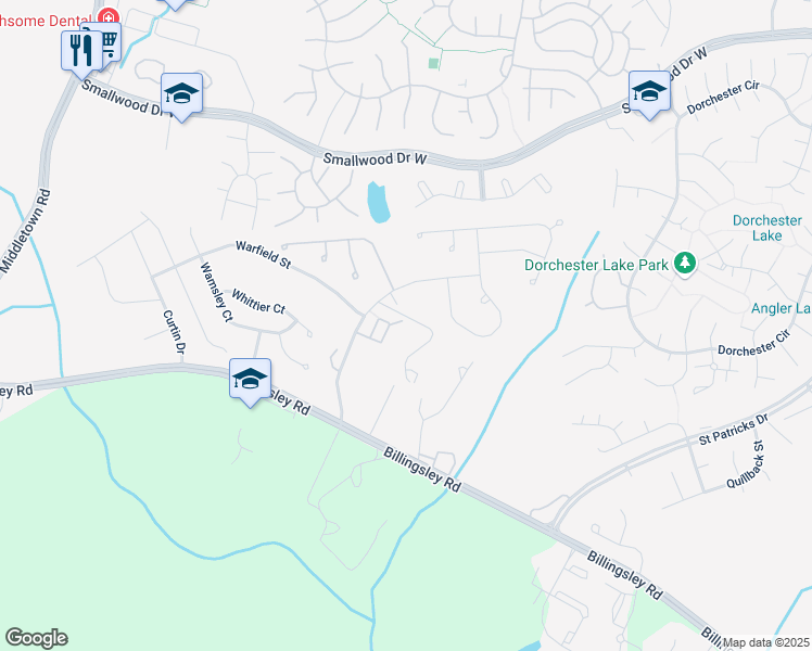 map of restaurants, bars, coffee shops, grocery stores, and more near 10369 Housely Place in White Plains