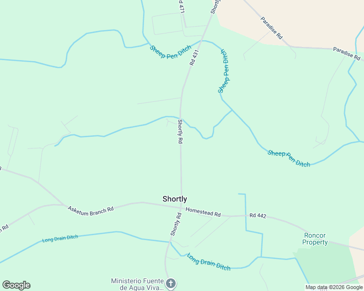 map of restaurants, bars, coffee shops, grocery stores, and more near 26748 Shortly Road in Georgetown