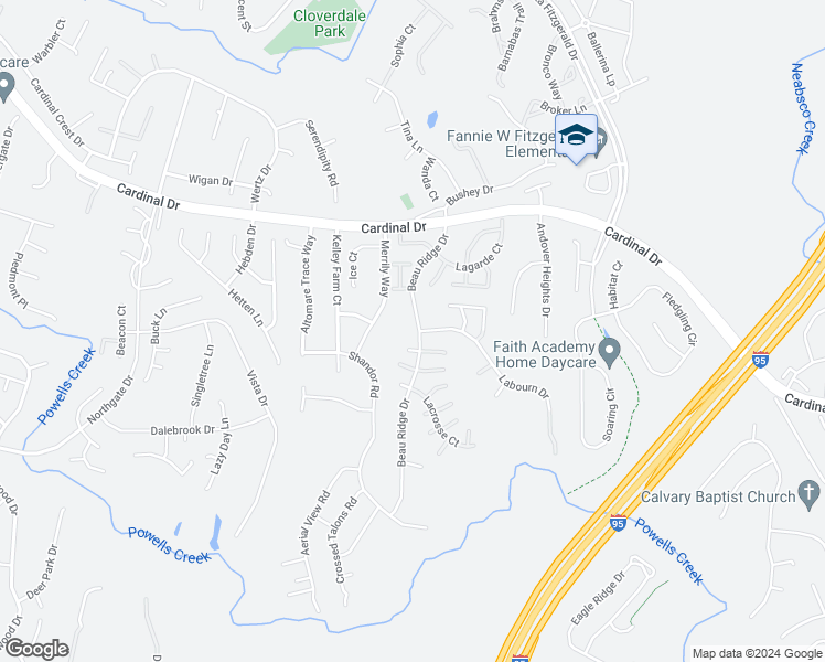map of restaurants, bars, coffee shops, grocery stores, and more near 15704 Beau Ridge Drive in Woodbridge