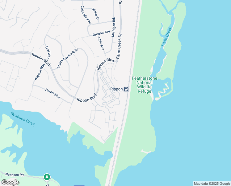 map of restaurants, bars, coffee shops, grocery stores, and more near 1641 Ladue Court in Woodbridge